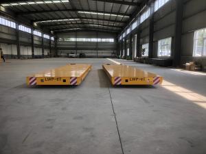 陜西客戶(hù)定制載重8噸無(wú)軌電動(dòng)平車(chē)